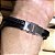 Pulseira bracelete em couro Premium modelo BVLGARI - Imagem 2