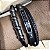 Pulseira bracelete em couro Premium modelo BVLGARI - Imagem 1