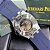 Relógio masculino linha Premium modelo Audemars Royal Oak automático Pulseira de borracha a prova d’água 40m - Imagem 3