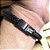 Pulseira bracelete em couro Premium modelo Mont blanc - Imagem 2
