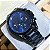 Relógio masculino Linha Premium Michael Kors Bradshaw Blue Pulseira de aço inoxidável a prova d’água 40m - Imagem 2