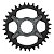 Coroa SHIMANO Direct SLX/XT/XTR Offset 0mm 12v 32T Black - Imagem 1