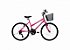Bicicleta CAIRU Bella Aro 24 Rosa/Pink c/ Cesta - Imagem 1