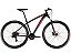 Bicicleta OGGI Hacker Sport 21V Preto/Vermelho/Dourado - Tam. 17 - Imagem 1