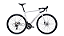 Bicicleta SUNPEED MARS-A 20v Branca Tam. L - Imagem 1