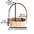 Cesta Oval de 22cm - Imagem 2