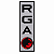 Patch RGA Gracie Team 188mm - Imagem 1