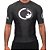 Rash Guard Preta-equipe RGA - Manga curta - Imagem 1