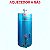 AQUECEDOR CHAMA POR ACUMULAÇÃO A GÁS VERTICAL 100 LITROS AÇO INOX 304 - Imagem 1