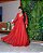 Vestido Punho de Tule com brilho Dubai Vermelho - Imagem 1