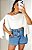 Blusa Capa feminina estilosa varias formas de usar moda influencer - Imagem 2