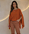 Blusa Capa feminina acompanha TOP estilosa varias formas de usar moda influencer - Imagem 1