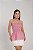 Blusa Cropped Feminina Alice Alçinha Lastex Casual - Imagem 6