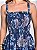 Vestido Feminino Curto Verão Floral Alça de Latex Casual - Imagem 3