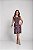 Vestido Feminino Curto Verão Floral Alça de Latex Casual - Imagem 5