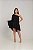 Vestido Feminino Curto Luana Estilo Casual Festa Um Ombro Só - Imagem 2