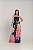 Vestido Feminino Longo Tomara que Caia Lara Floral Fenda Lateral - Imagem 1