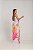 Vestido Feminino Longo Tomara que Caia Lara Floral Fenda Lateral - Imagem 5