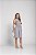 Vestido Feminino Listrado Ivete Casual Elegante - Imagem 7