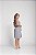 Vestido Feminino Listrado Ivete Casual Elegante - Imagem 8