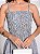 Vestido Feminino Listrado Ivete Casual Elegante - Imagem 10
