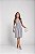 Vestido Feminino Listrado Ivete Casual Elegante - Imagem 6
