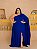 Vestido Feminino Longo com Capa Plus Size - Imagem 3