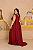 Vestido Feminino Longo com Capa Plus Size - Imagem 15