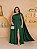 Vestido Feminino Longo com Capa Plus Size - Imagem 7