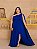 Vestido Feminino Longo com Capa Plus Size - Imagem 4