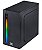 Gabinete Vinik Gamer Vx Australis Preto Frontal Com Fita Led - Imagem 2