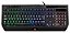 Teclado Gamer Vx Gaming Protector Multimidia Abnt2 Led 7 Cor - Imagem 2