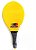 Raquete Frescobol FastBall  Amarela Com Bolinha - Imagem 1