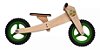Bicicleta Infantil De Madeira Bike De Equilíbrio 2 Em 1 - Imagem 3