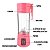 MINI LIQUIDIFICADOR PORTÁTIL E RECARREGÁVEL KP-TA01 - 6 LÂMINAS -  COADOR INTEGRADO - MOTOR  DE ALTA VELOCIDADE - Imagem 6