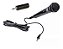 MICROFONE COM FIO KNUP DINÃMICO MODELO KP-M0011 CABO DE 3 METROS - ADAPTADOR P2 - UNIDIRECIONAL - CAPSULA METÁLICA - FREQUÊNCIA 210 - 270MHz - Imagem 4
