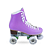 Patins Adventure - Sunny Lilás c/ Roda Branca - Imagem 1