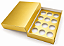 Caixa para 12 Brigadeiros 20x13x4 - Pct com 10 Unidades - Imagem 1
