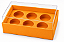 Caixa com Berço para 6 Brigadeiros 12x8x4,5 - Pct com 10 Unidades - Imagem 1