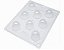 Formas BWB para Bombons Trufas e Chocolates Trufa Grande - 02 Unidades - Imagem 1