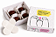 Kit 10 Caixas Flork Para 4 Brigadeiros com Forminhas - Estampas Sortidas - Imagem 1