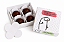 Kit 10 Caixas Flork Para 4 Brigadeiros com Forminhas - Estampas Sortidas - Imagem 4