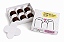 Kit com 16 Caixas Flork Para 6 Brigadeiros com Forminhas - Estampas Sortidas - Imagem 3