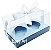 Caixas para 02 Cupcakes - Pct com 10 Unidades - Imagem 1