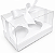 Caixas para 02 Cupcakes 17,5x11x9 - Pct com 10 Unidades - Imagem 1