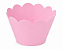 50 Wrapper para Cupcakes 5,5x3,5x4,5 - Rosa Claro - Imagem 1