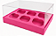 Caixas para 6 Cupcakes Padrão 24x18,5x9 - Pct com 10 Unidades - Imagem 1