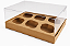 Caixas para 6 Cupcakes Padrão 24x18,5x9 - Pct com 10 Unidades - Imagem 1