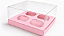 Caixas para 4 Cupcakes Tamanho Padrão 17,5x18,5x9 - Pct com 10 Unidades - Imagem 1