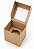 Caixas para 1 Cupcake Padrão com Visor / 11x11x9 - Pct com 10 Unidades - Imagem 1